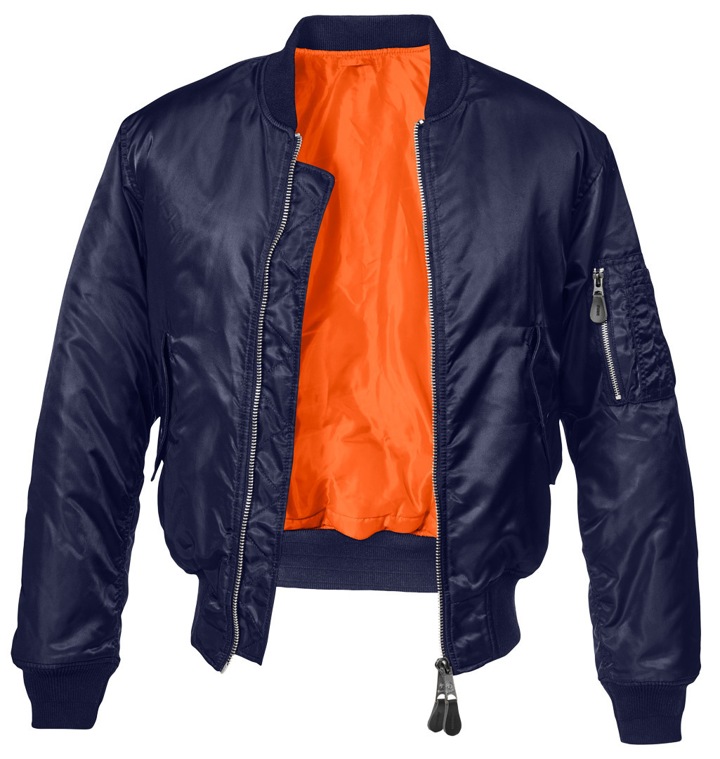 Brandit MA1 Classic Jacket, blue, Size S, blue, Size S