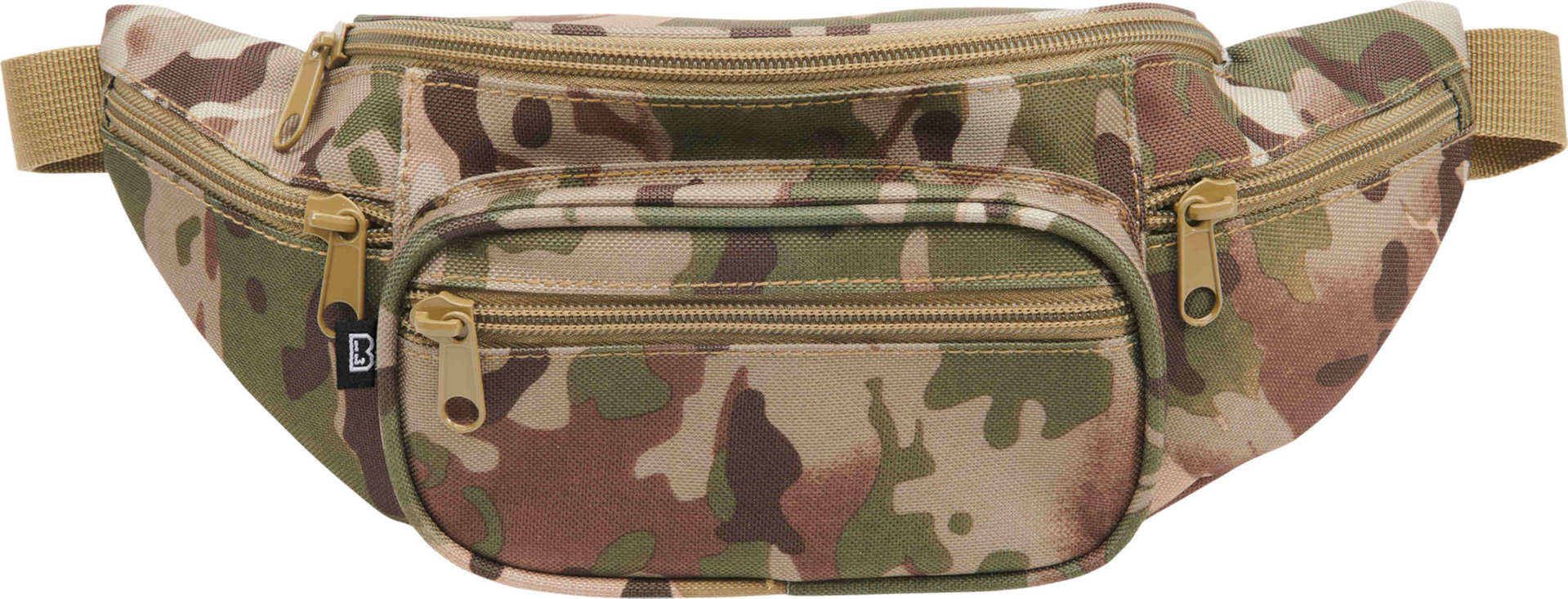 Brandit Waist Belt Bag, green, green, Size One Size