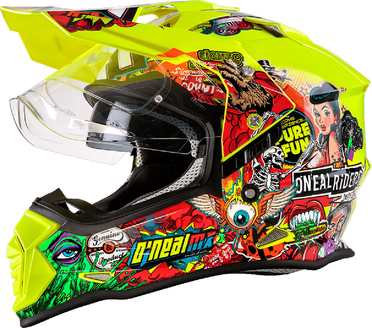 Oneal sierra 2 crank helmet clearance