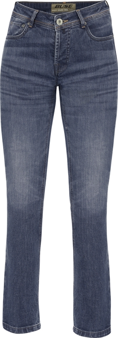 Büse Detroit Ladies Motorcycle Jeans, blue, Size 28 for Women, blue, Size 28 for Women