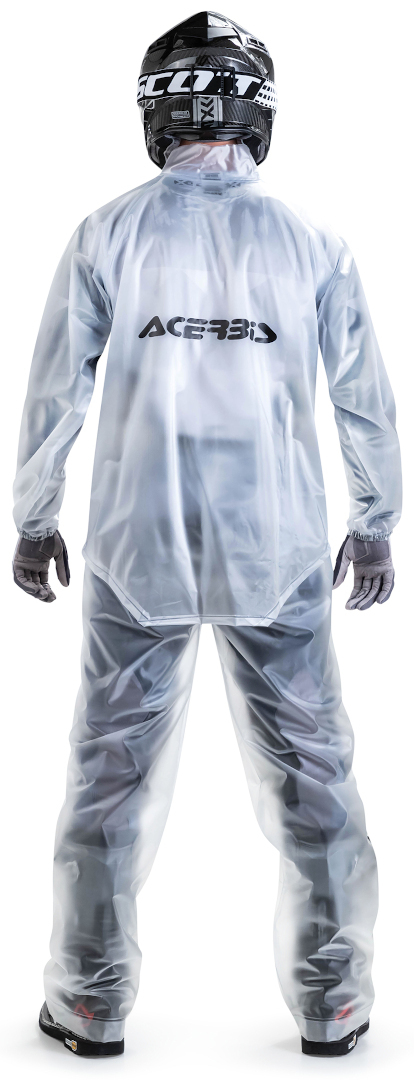 Photos - Motorcycle Clothing ACERBIS Rain Transparent 3.0, white, Size L XL for Men 