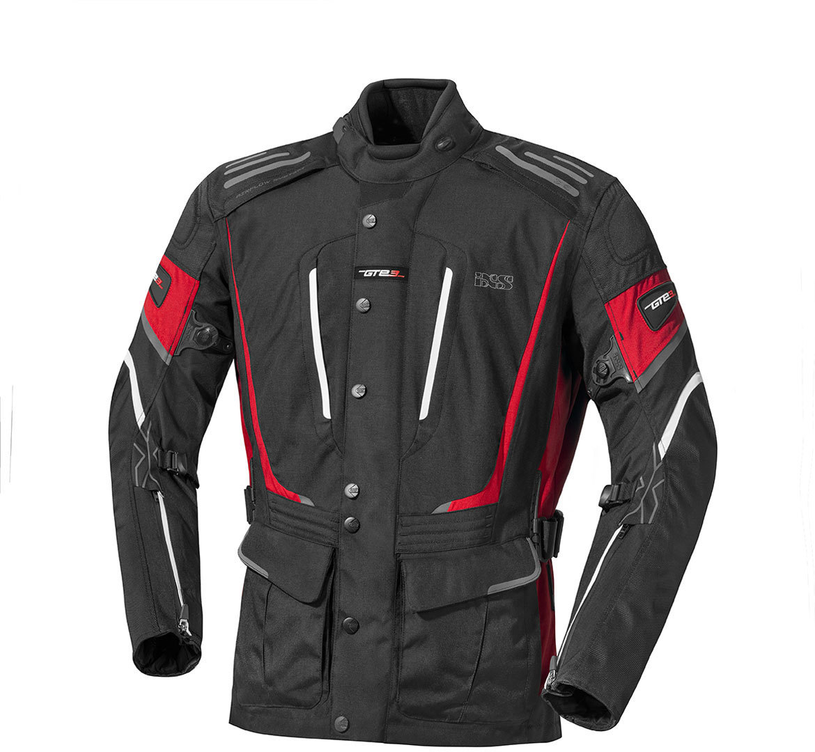 IXS Powell Ladies Textile Jacket, black, Size XL for Women, black, Size XL for Women