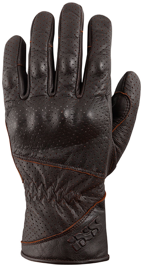 IXS Belfast Ladies Motorcycle Gloves, brown, Size L for Women, brown, Size L for Women