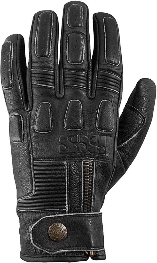 IXS Kelvin Motorcycle Gloves, black, Size S, black, Size S