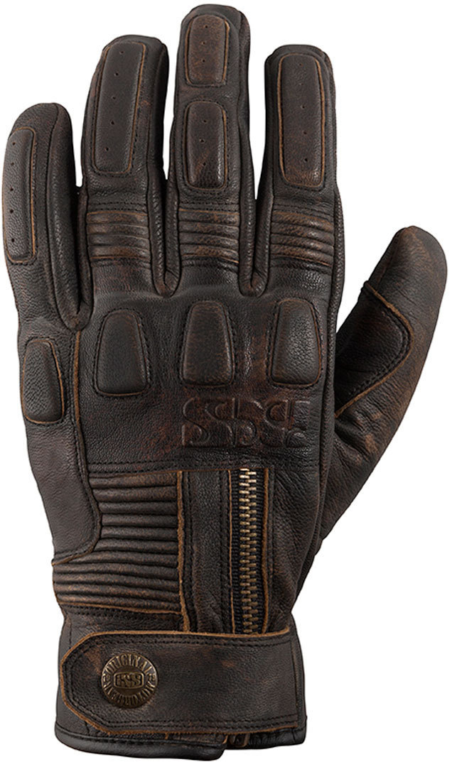 IXS Kelvin Motorcycle Gloves, brown, Size S, brown, Size S