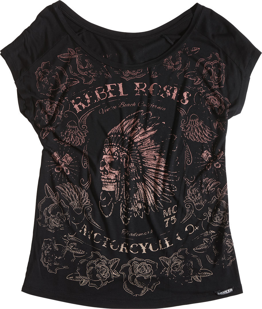 Rokker Rebel Apache, black, Size L for Women, black, Size L for Women