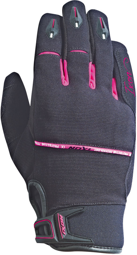 Ixon RS Dry Lady HP Ladies Gloves, black-pink, Size 2XL for Women, black-pink, Size 2XL for Women