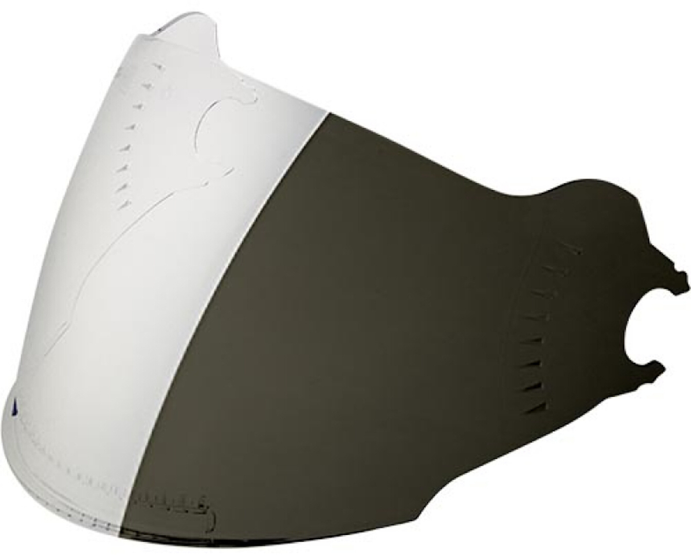 LS2 OF570 Visor, silver, silver, Size One Size