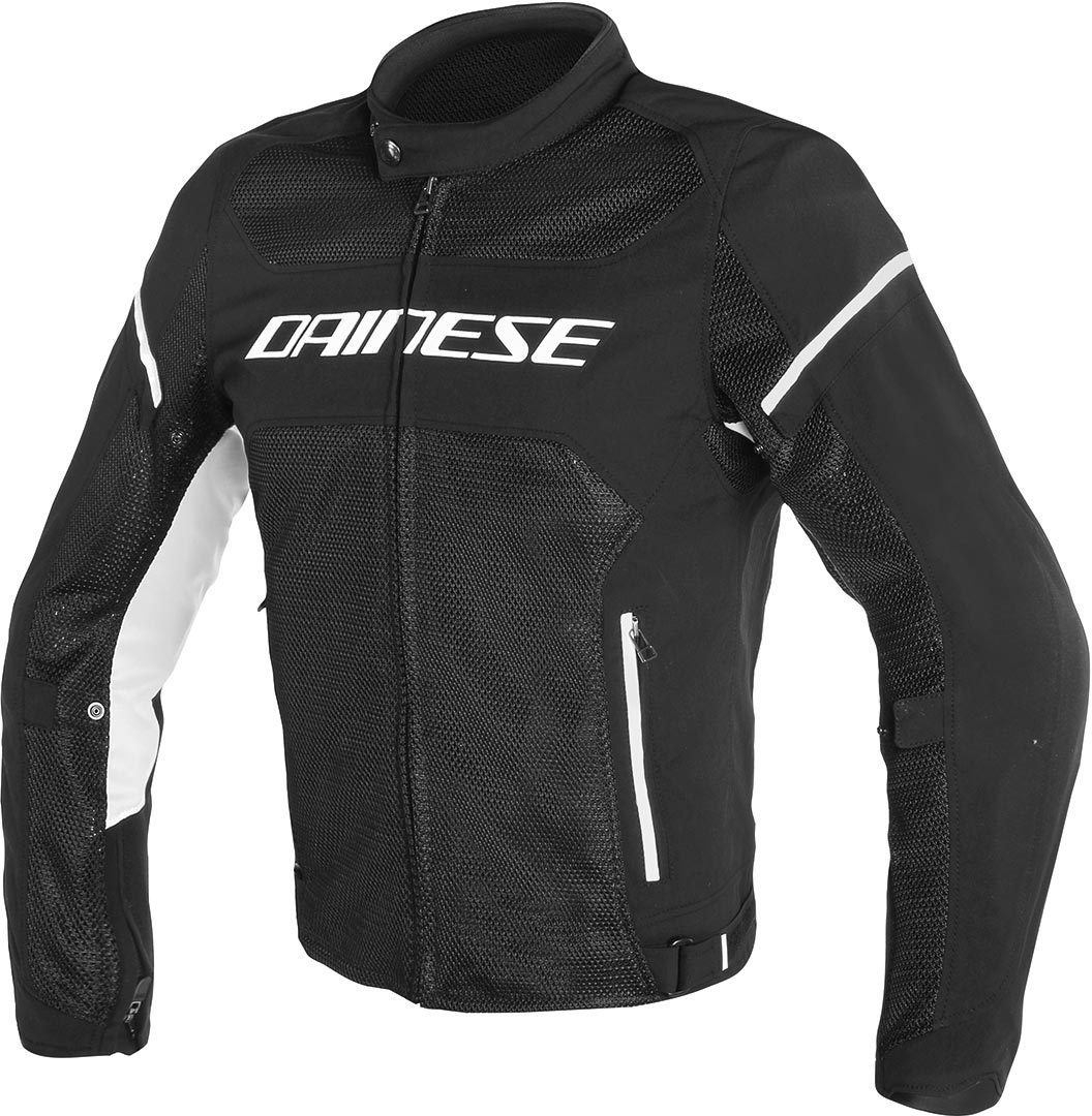 Dainese Air Frame D1 Tex Текстильная куртка мотоцикла Черный/Белый 60 