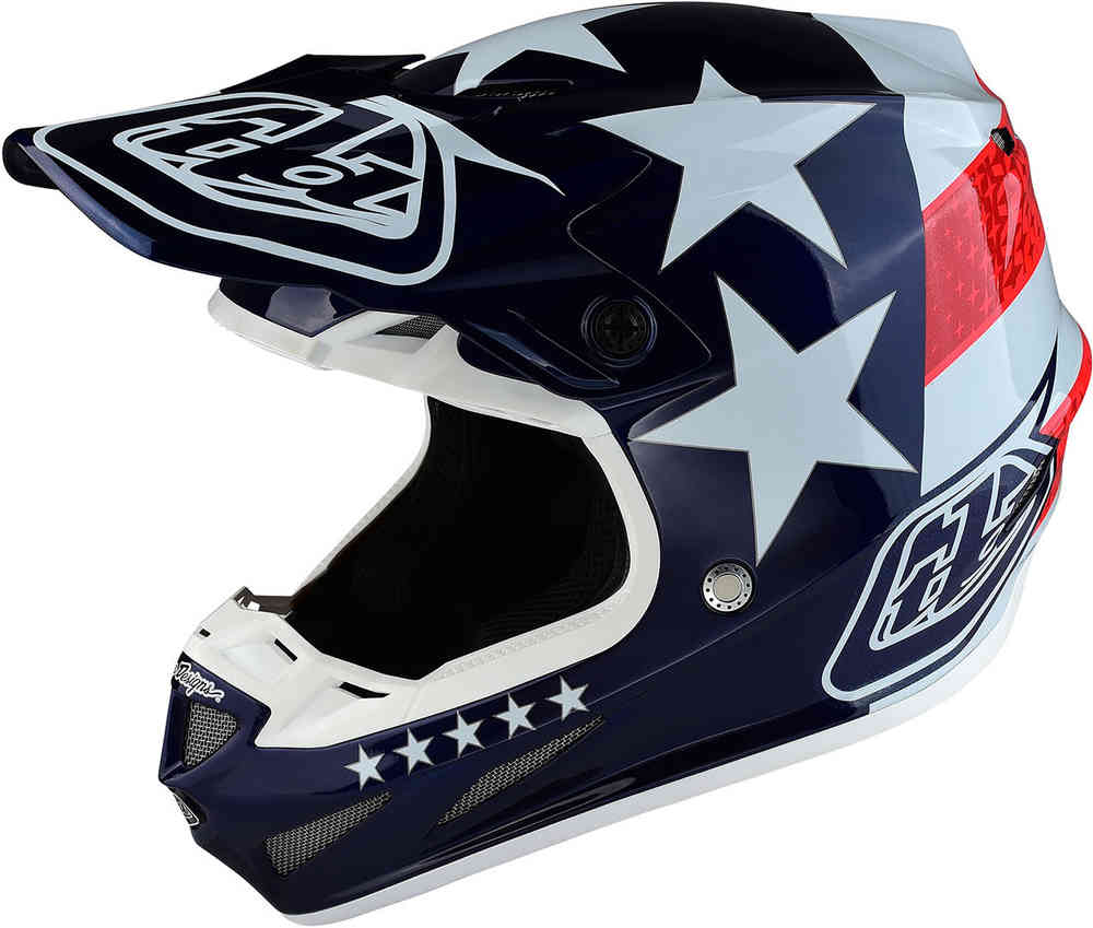 Troy Lee Designs SE4 Composite Freedom Motocross Helmet Capacete de Motocross
