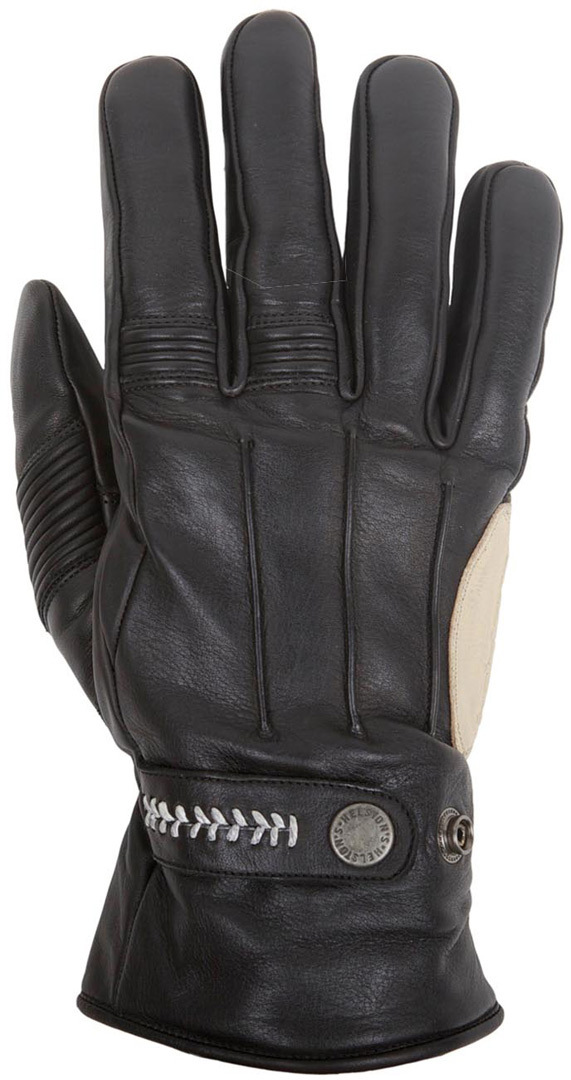Helstons Brod Motorfiets handschoenen, zwart, afmeting 3XL