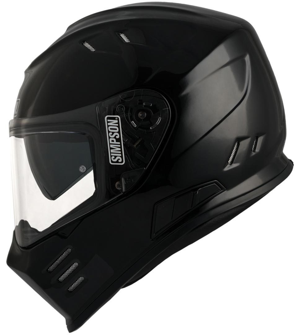 Simpson Venom Helmet, black, Size XS, XS Black unisex