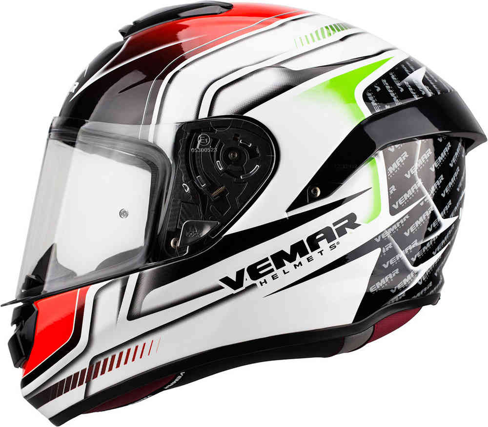 Motorradhelm VEMAR Hurricane Gr.XXL (XL) +2 Visiere+Helmbeutel