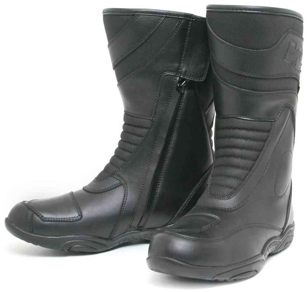 Black Botas de Motocicleta Heritage WP