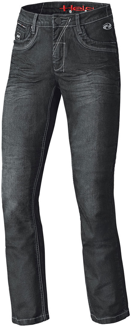 Image of Held Crane Stretch Motorcycle Jeans Jeans da moto, nero, dimensione 30