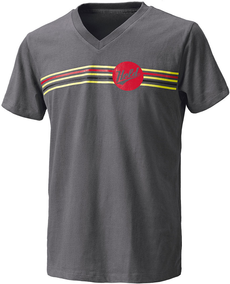 Held Be Heroic T-Shirt, grey-red, Size S, grey-red, Size S