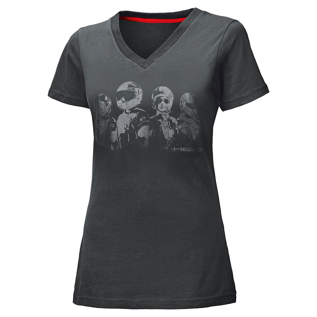 Held Be Heroic Ladies T-Shirt, grey, Size XS for Women, grey, Size XS for Women