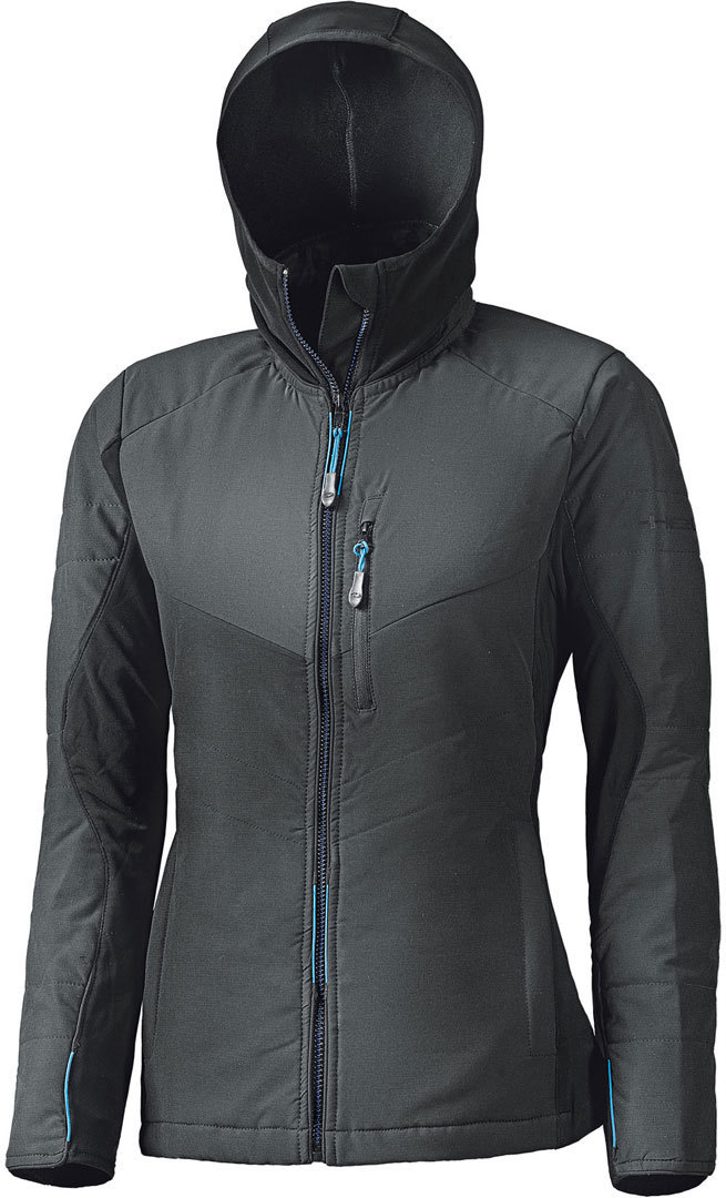 Held Clip-in Ladies Thermo Hoodie, black, Size S for Women, black, Size S for Women