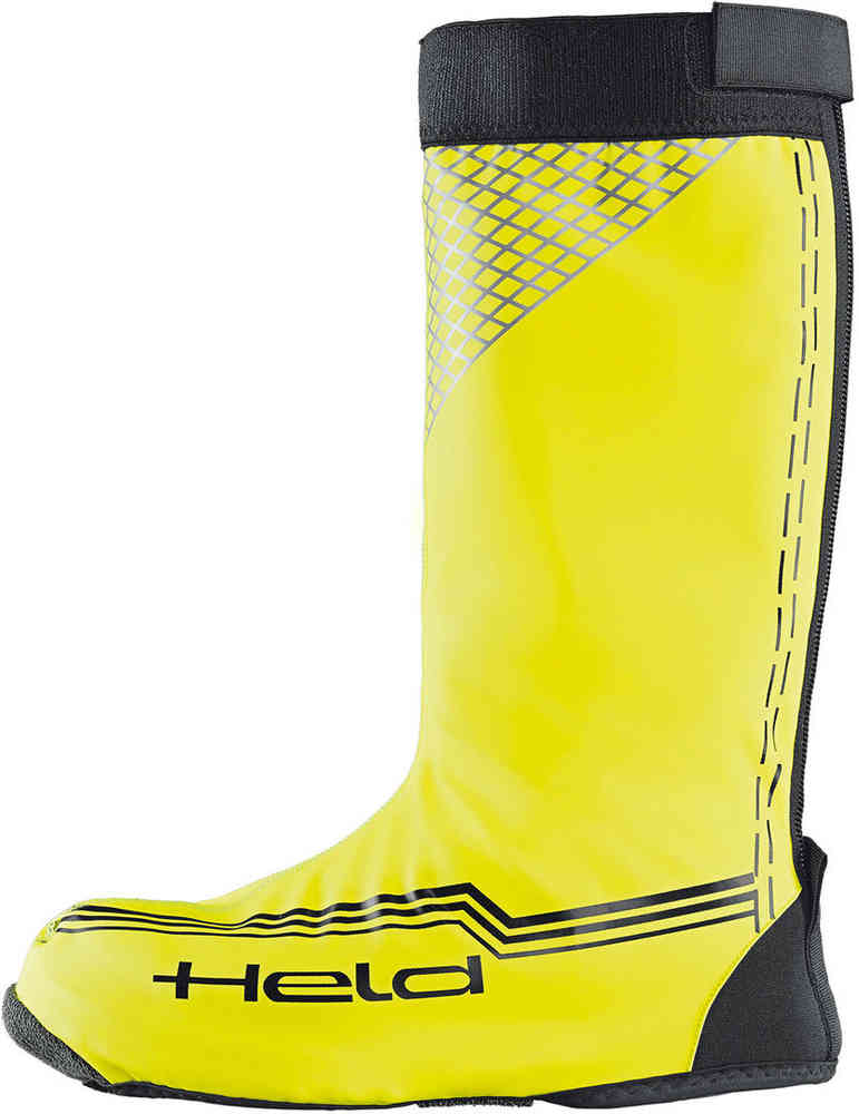Held Boot Skin Tiempo de la lluvia sobre botas