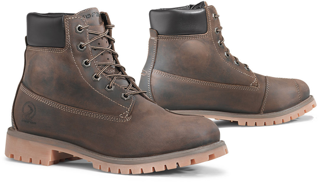Forma Elite Waterproof Motorcycle Shoes, brown, Size 42, brown, Size 42