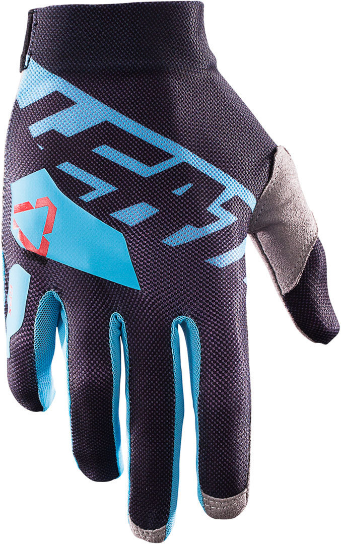 Leatt GPX 2.5 X-Flow Gloves, black-blue, Size S, black-blue, Size S