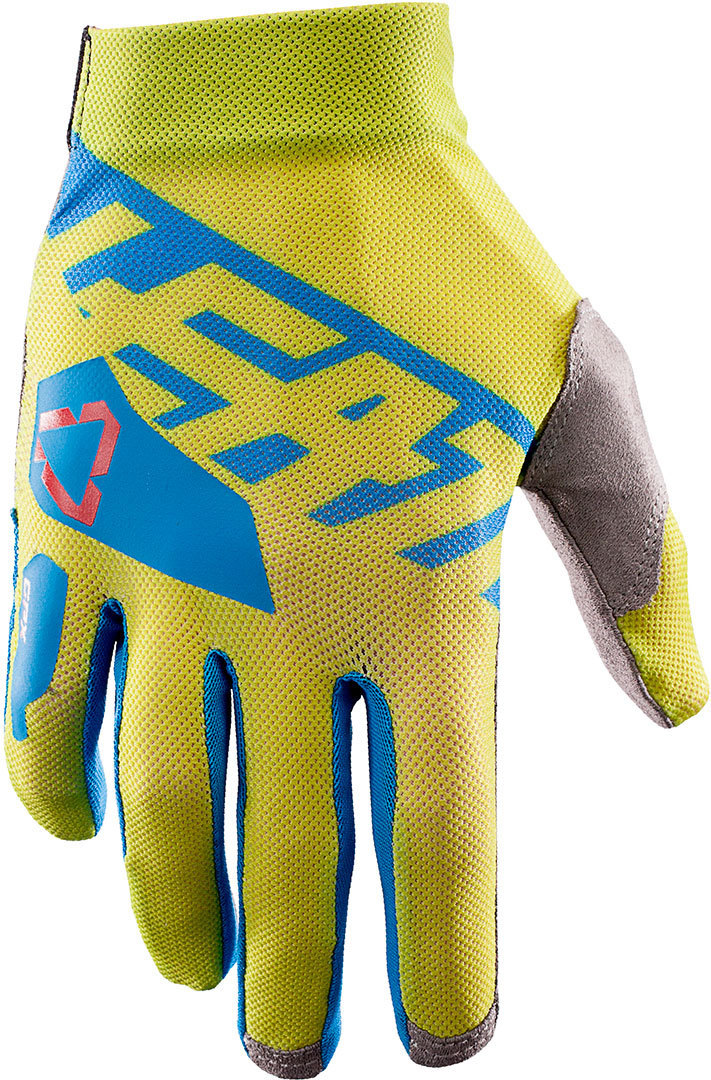 Leatt GPX 2.5 X-Flow Gants, vert-bleu, taille L pour Hommes