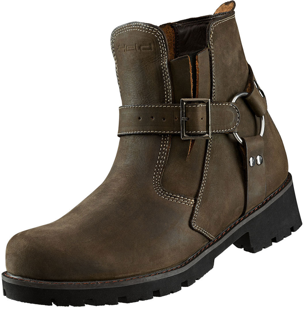 Held Nashville Motorcycle Boots, brown, Size 37, brown, Size 37