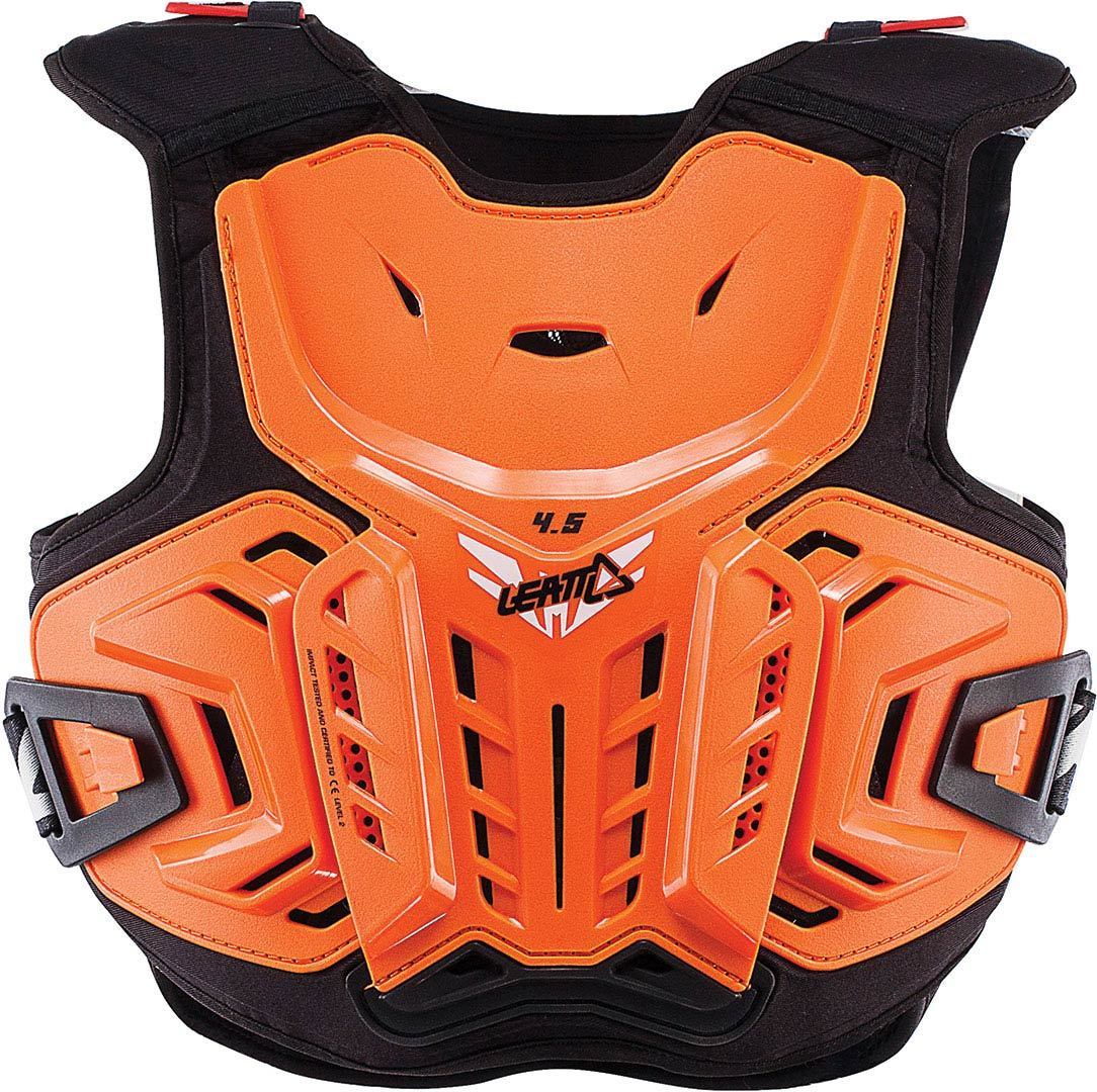 Leatt 4.5 Junior Kids Chest Protector, orange, Size S M-image-235863273