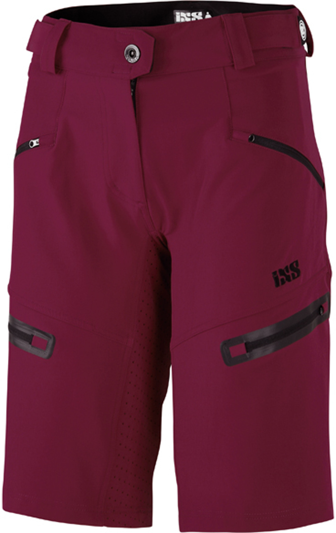 IXS Sever 6.1 BC Ladies Shorts, purple, Size M for Women, purple, Size M for Women