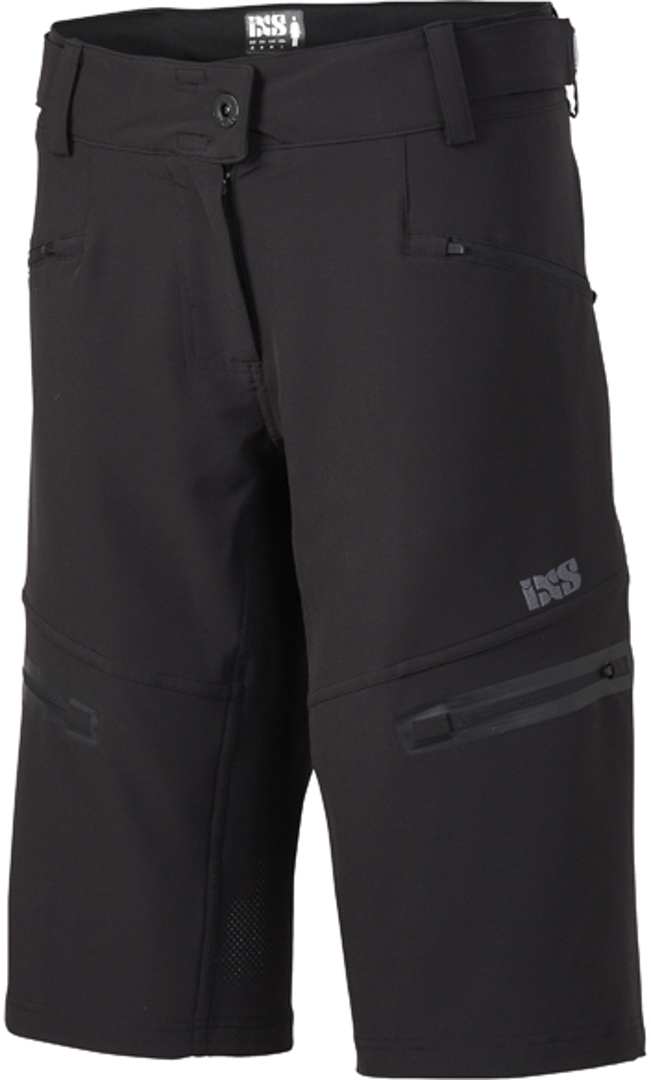 IXS Sever 6.1 BC Ladies Shorts, black, Size XL for Women, black, Size XL for Women