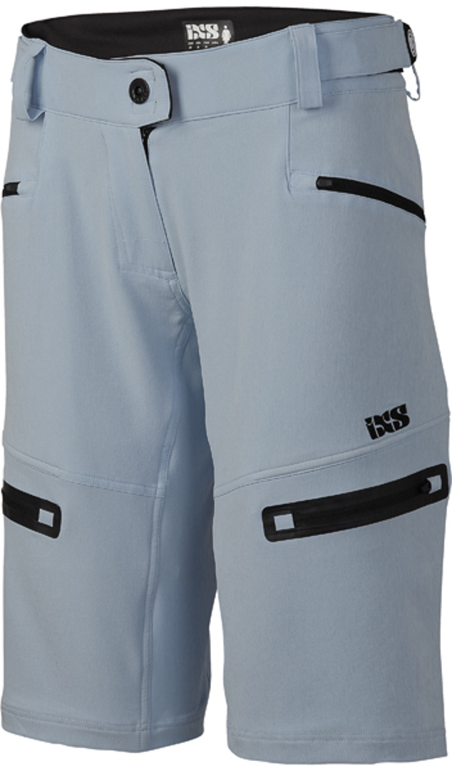 IXS Sever 6.1 BC Ladies Shorts, blue, Size S for Women, blue, Size S for Women
