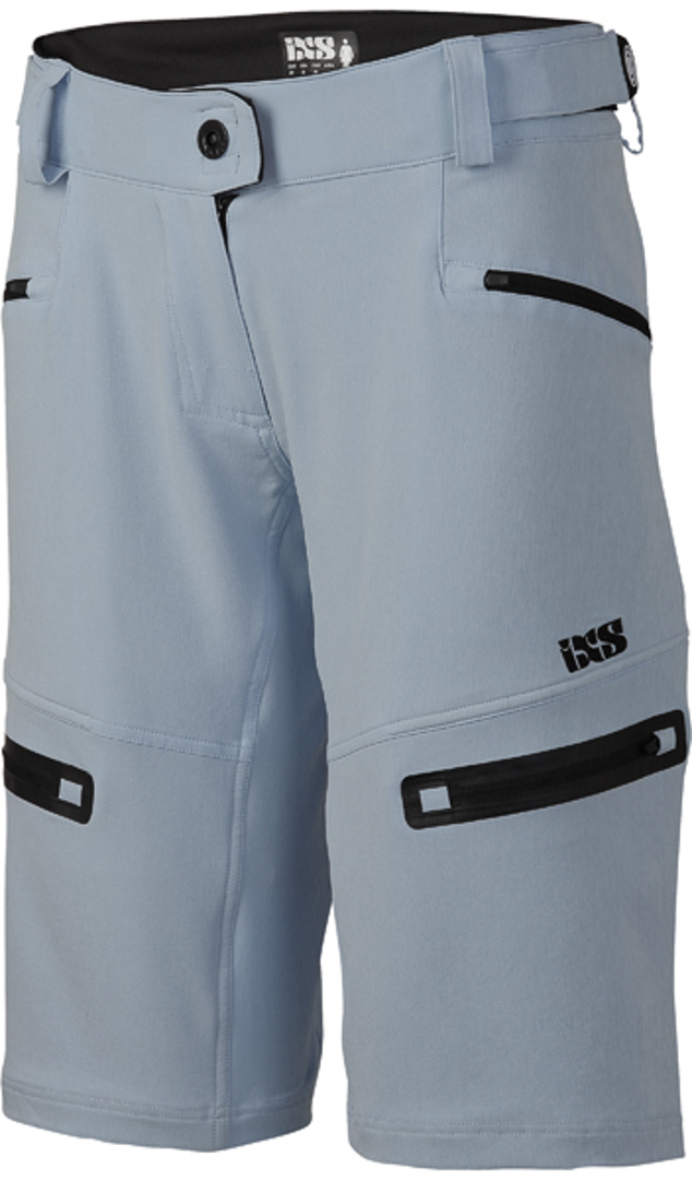 IXS Sever 6.1 BC Ladies Shorts, blue, Size M for Women, blue, Size M for Women