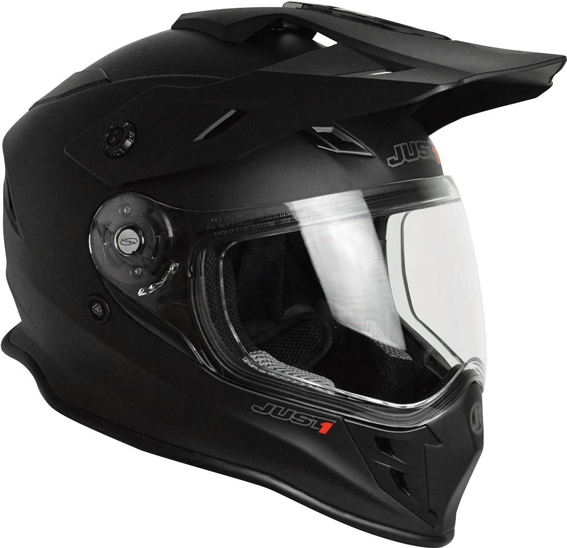 Just1 J34 Enduro Helmet, black, Size XS, black, Size XS