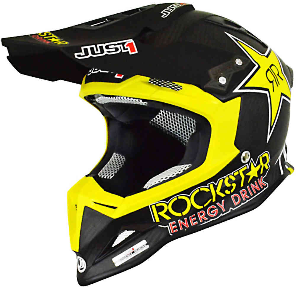 Just1 J32 Pro Rockstar Kids Motocross hjelm
