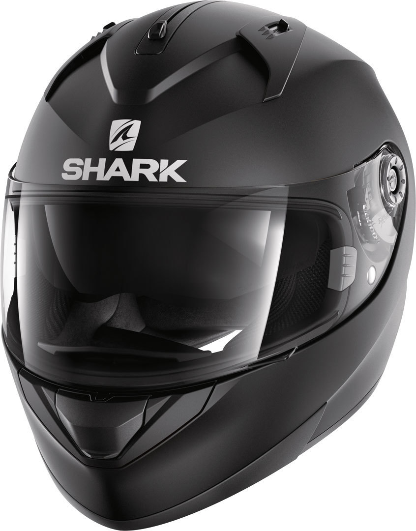 Shark Ridill Blank Mat Helmet, black, Size XS, black, Size XS