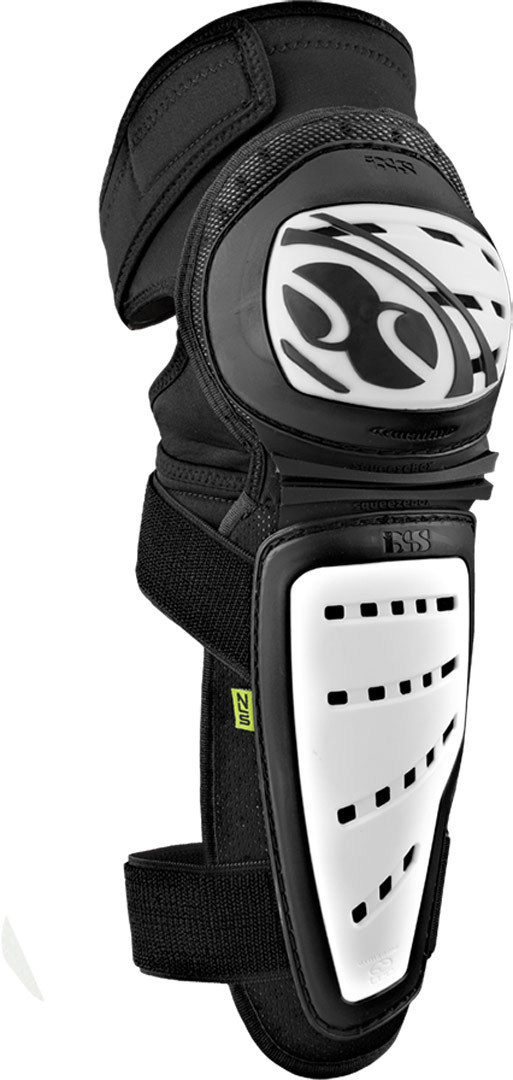 IXS Mallet Knee Protector, white, Size M, white, Size M