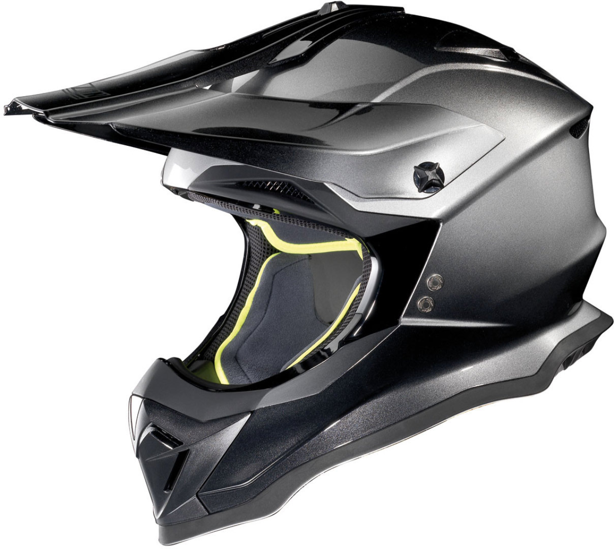 Nolan N53 Fade Motocross Helmet, black-silver, Size XS, black-silver, Size XS