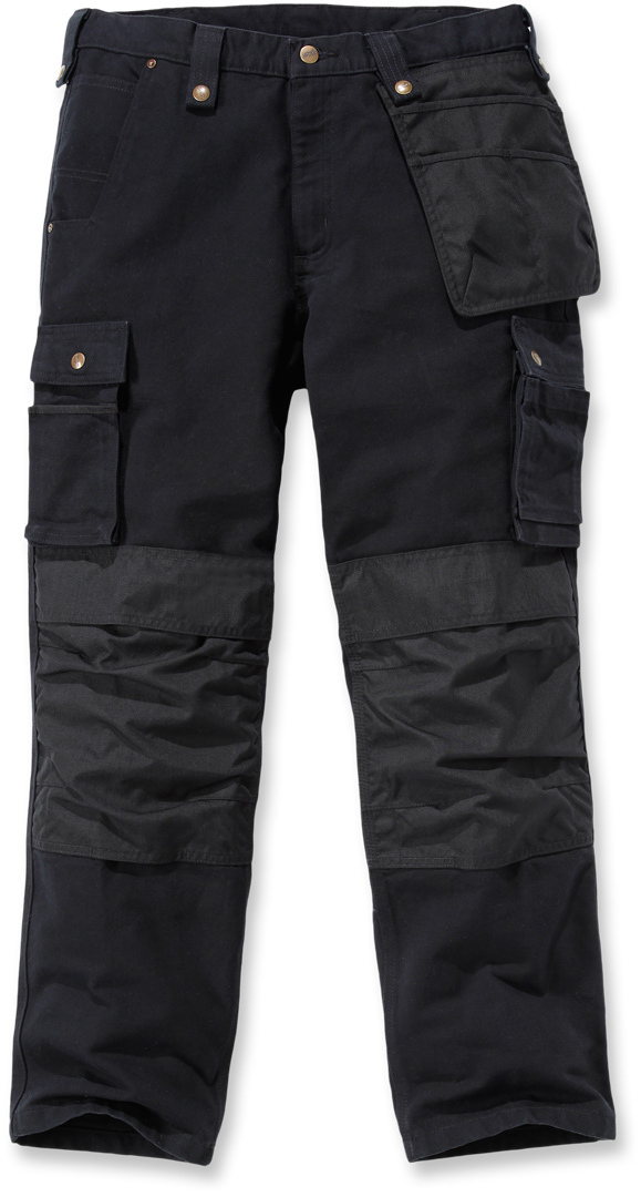 Image of Carhartt Multi Pocket Washed Duck Pantaloni, nero, dimensione 38
