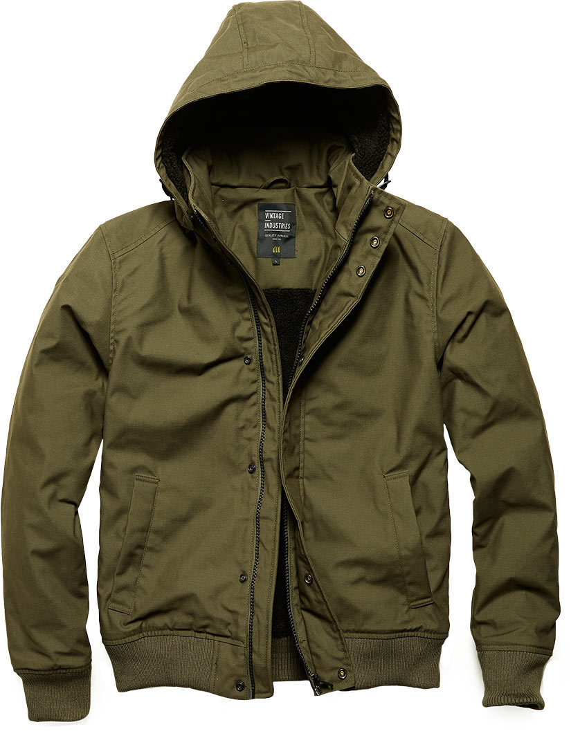 Vintage Industries Hudson Jacket, green, Size S, green, Size S