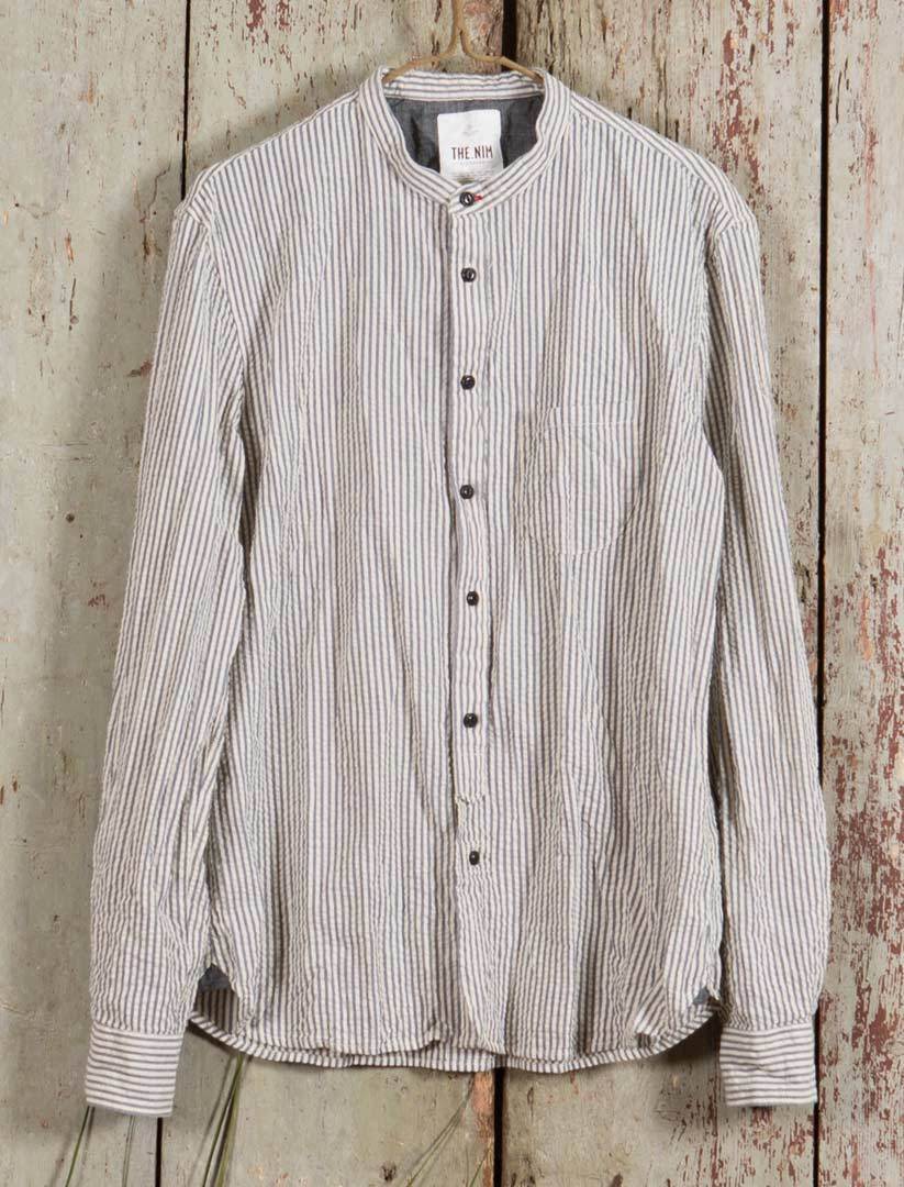 The.Nim Koreana Chemise, beige, taille S pour Hommes