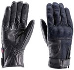 Blauer Combo Denim Motorradhandschuhe