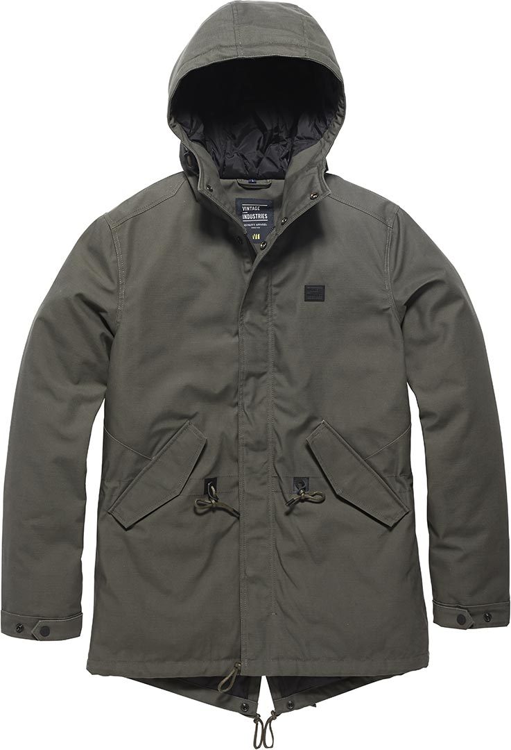 Vintage Industries Wallbrook Parka Jacket, green, Size 3XL, green, Size 3XL