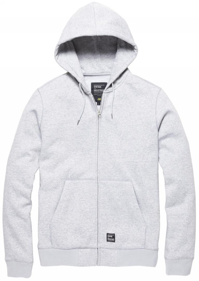 Vintage Industries Redstone Hooded Sweatshirt, grey, Size S, grey, Size S