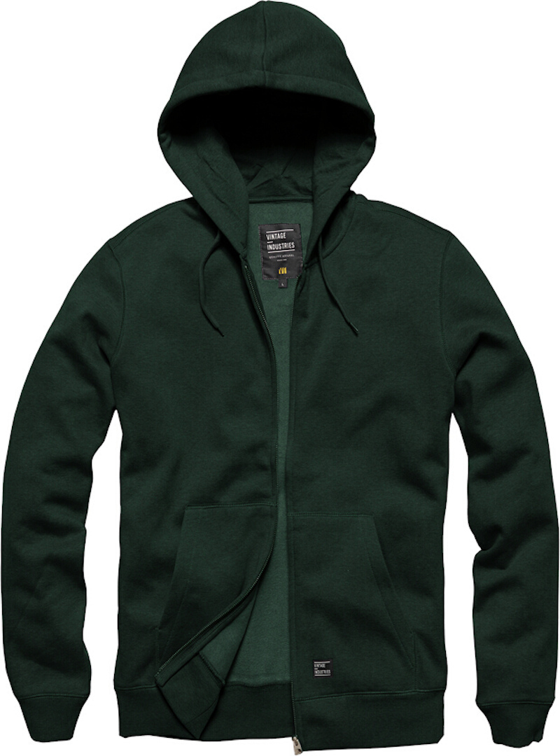 Vintage Industries Redstone Hooded Sweatshirt, green, Size S, green, Size S