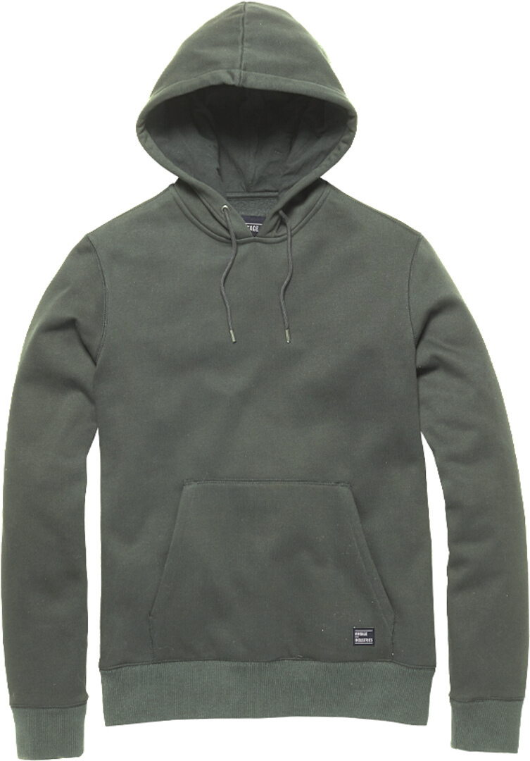 Vintage Industries Derby Hooded Sweatshirt, grey, Size M, grey, Size M