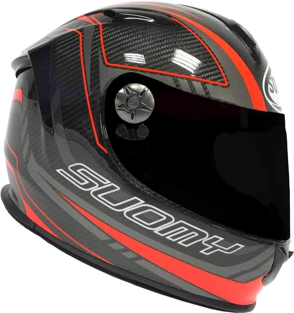 Suomy SR-Sport Carbon Red Helmet Hjelm