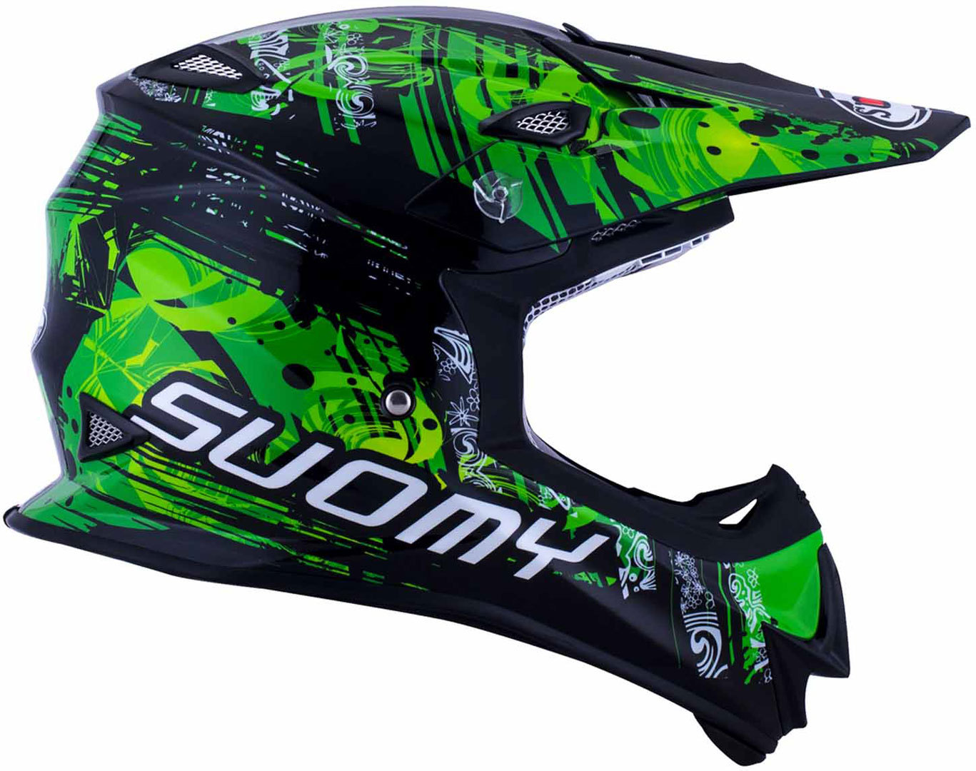 Suomy Mr Jump Maori Motocross Helmet, green, Size 2XL, green, Size 2XL