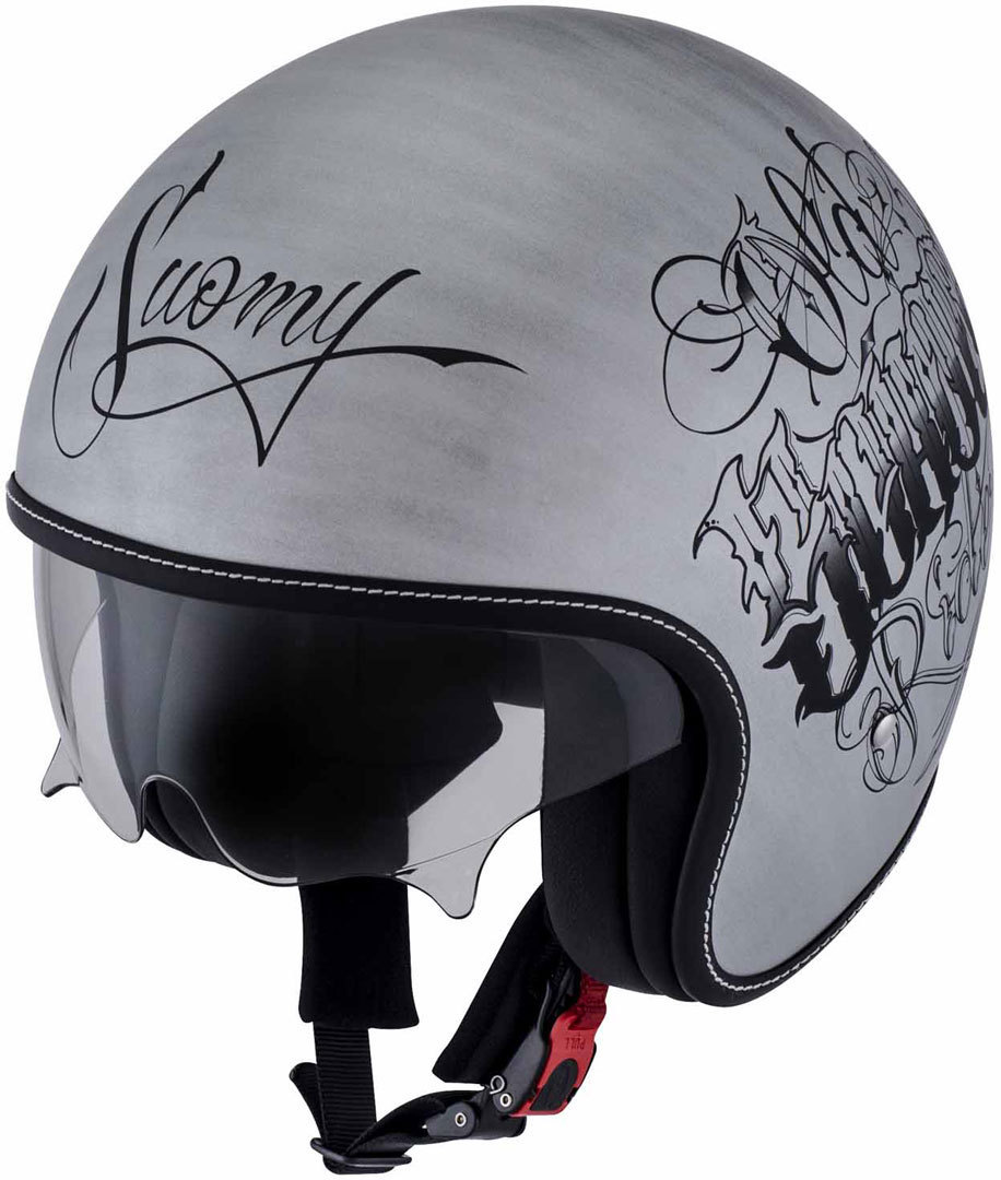 Suomy Rokk Oldschool Jet Helmet, silver, Size XS, silver, Size XS