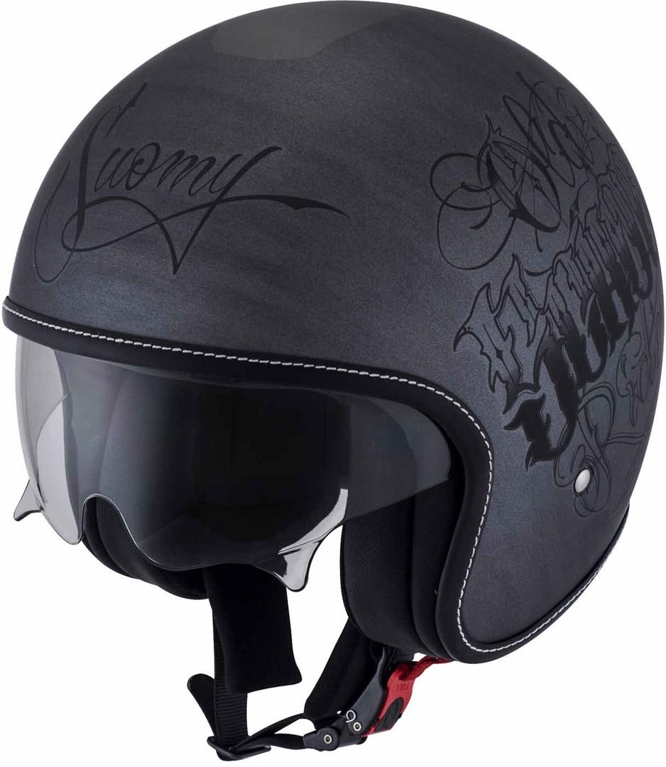Suomy Rokk Oldschool Jet Helmet, black-grey, Size XS, black-grey, Size XS
