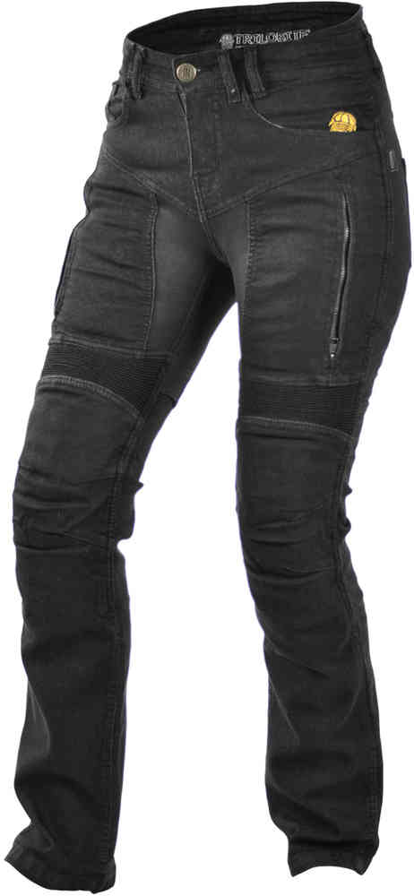 Trilobite Parado Black Dames Motorfiets Jeans
